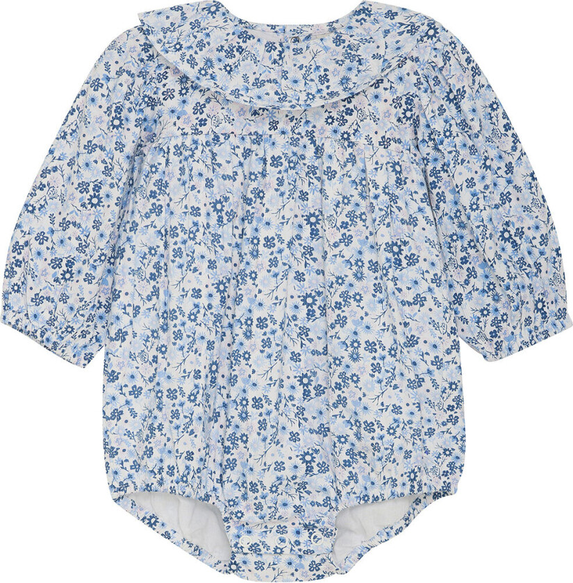 Body I/e - Vindsurfer m. Blomster - - 50 - Langermet Body