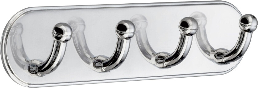 Kroklist 4 Kroker 1124 - Selvklebende Krom