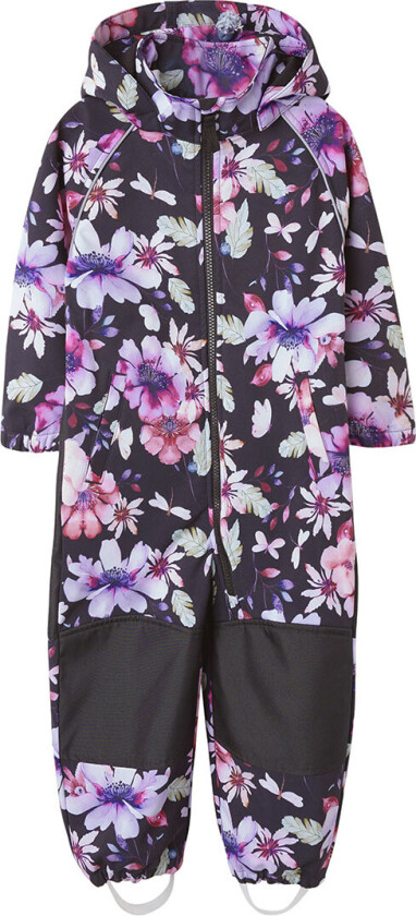 Softshell Dress m. Fleece - Noos - NmfAlfa08 - Svart/BIG - - 5 år (110) - Softshell