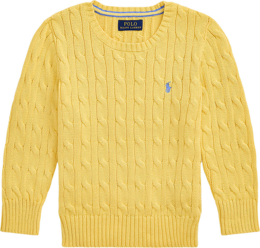 Genser - Strikk - Gul - - 4 år (104) - Genser