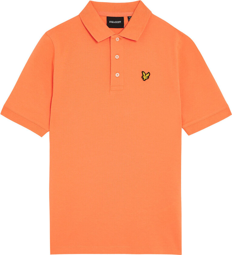 Polo - Piqué - Kinetisk Oransje - - 15-16 år (170-176) - Polo