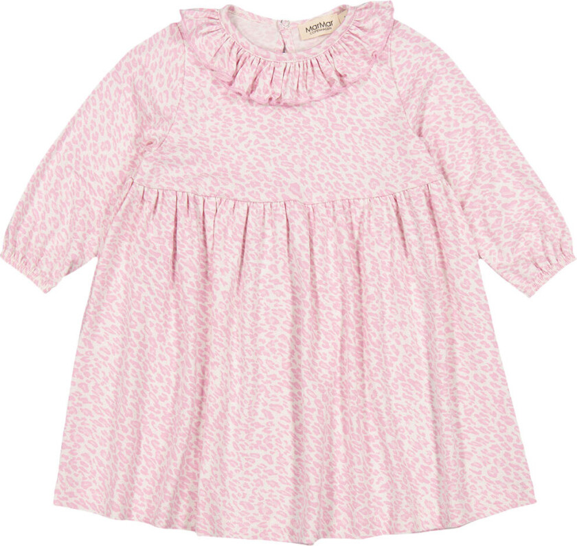 Kjole - Viskose - Diora Frill - Pink Leo - - 68 - Kjole