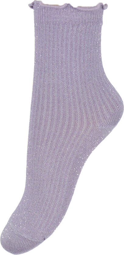 Sokker - Doris - Wisteria m. Glitter - - 37/39 - Sokker