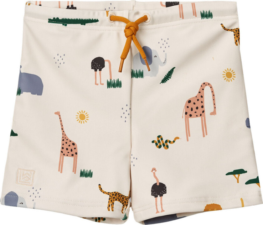 Badebukser - Otto - Safari Sandy Mix - - 7 år (122) - Badetøy