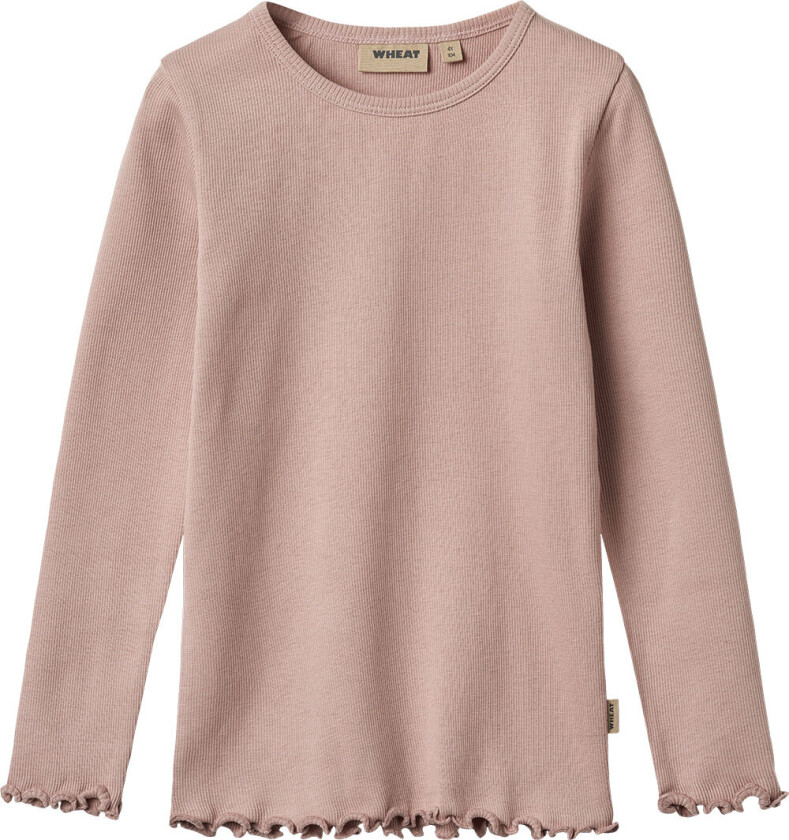 Genser - Rib - Ida - Rose Powder - - 4 år (104) - Genser