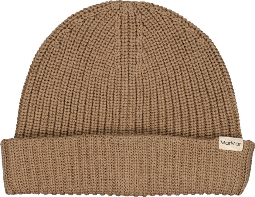 Lue - Strikk - Atlas - Sepia Brown - - 44-46 cm - Lue