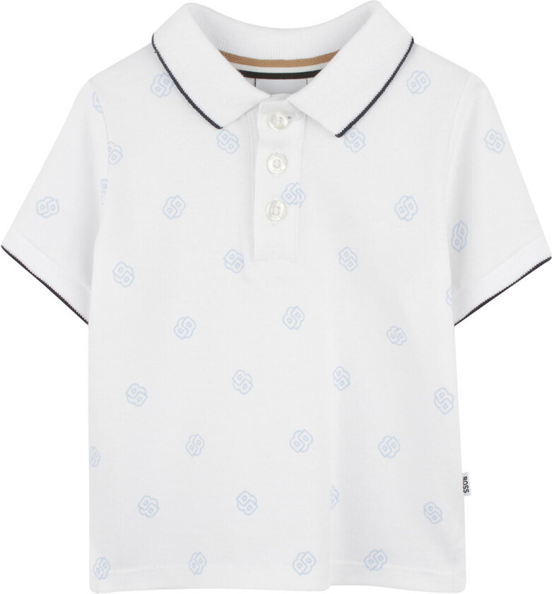 Polo - Hvit/Blå - - 3 år (98) - Polo