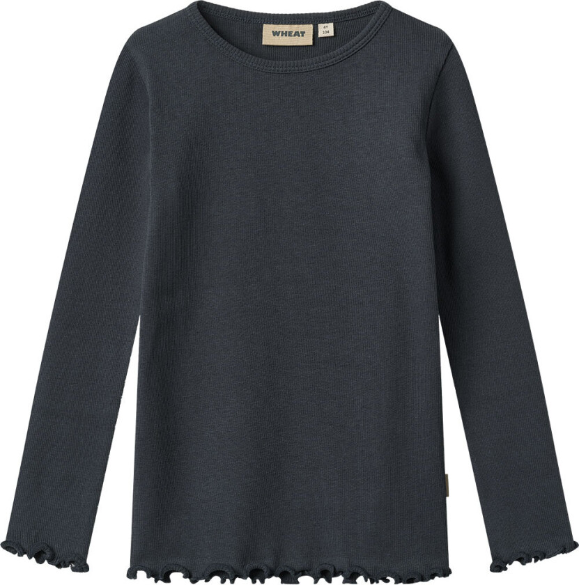 Genser - Rib - Ida - Navy - - 10 år (140) - Genser