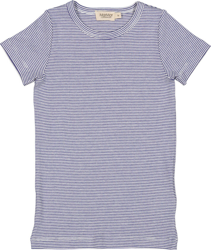 T-skjorte - Rib - Modal - Tago - Blue Stripe - - 1½ år (86) - T-skjorte