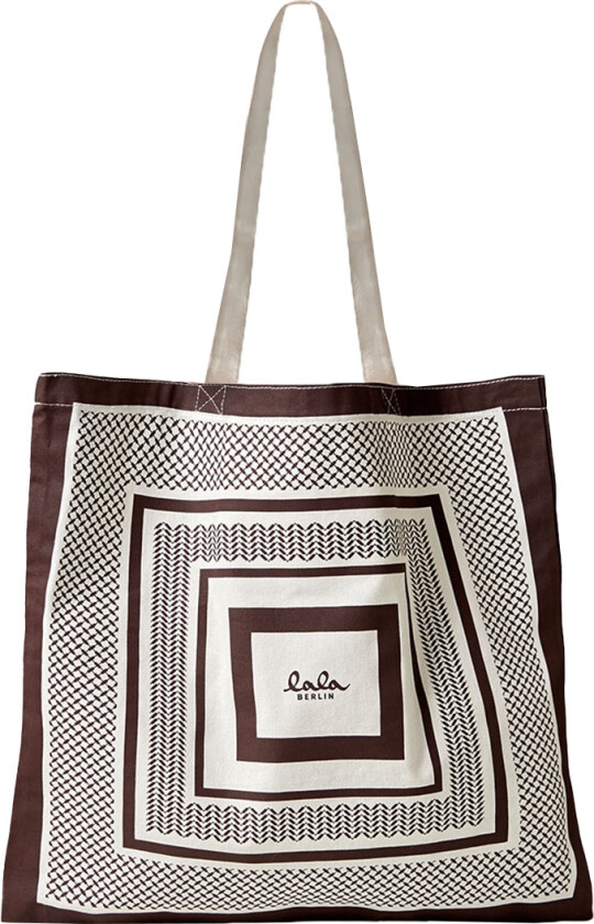 Shopper - Maja - Heritage Stripe Brown - - OneSize - Veske