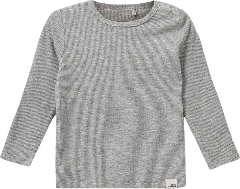 Genser - Rib - Petriciasb - Grå Melert - - 74 - Genser