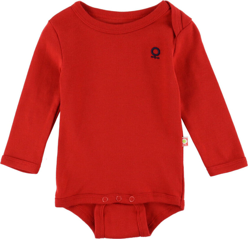 Body I/e - Rød - - 62 - Langermet Body