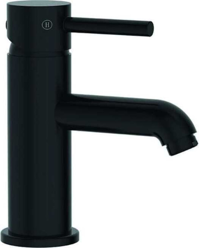 Azur III Eco Servantbatteri med Pop-up Ventil Svart Matt