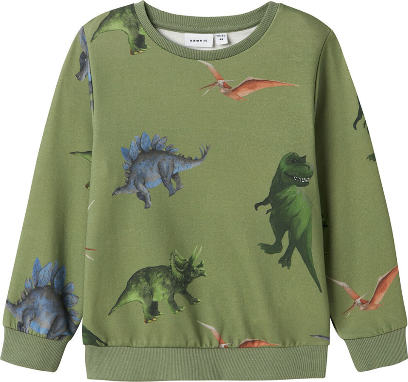 Collegegenser - NmmPnodino - Olje Green - - 2 år (92) - Collegegenser