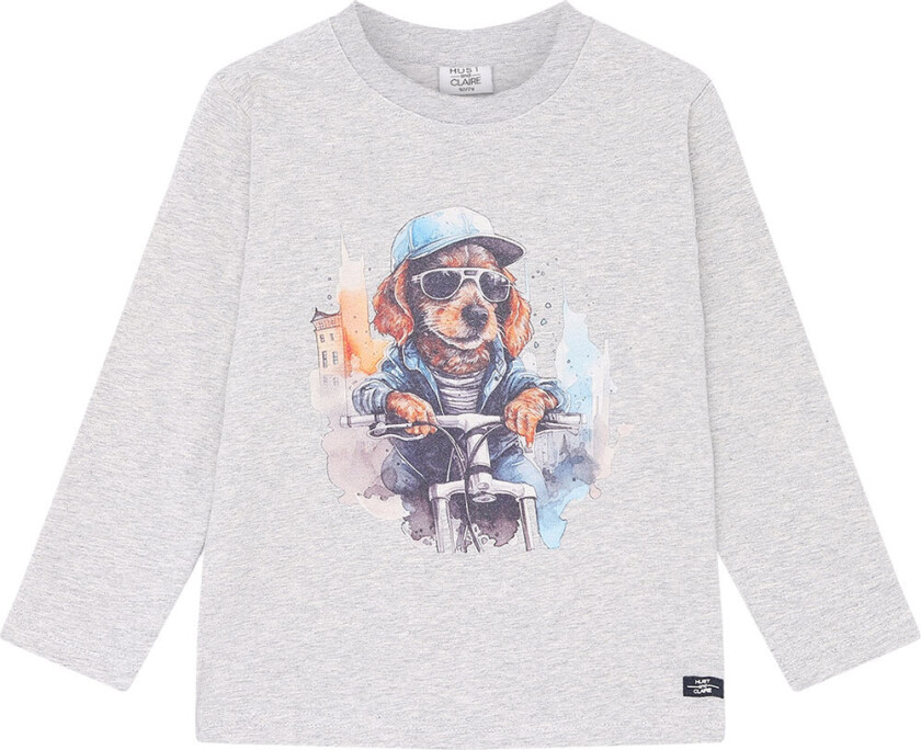 Genser - Anton - Pearl Grey Melange - - 2 år (92) - Genser