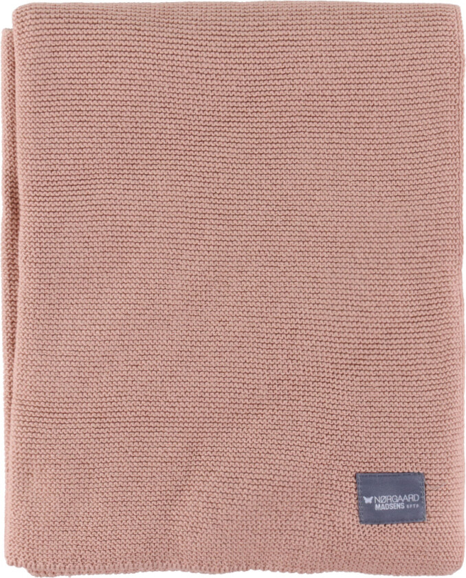 Pledd - 95x75 - Dusty Rose - - OneSize - Teppe