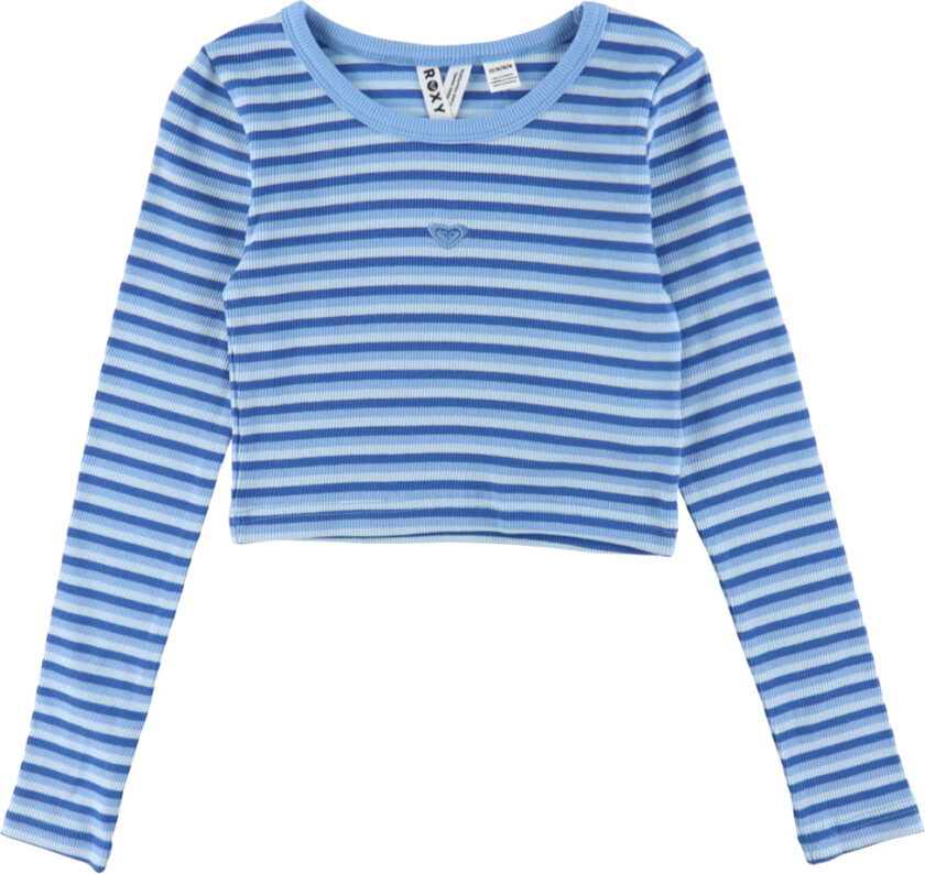 Genser - Beskåret - Rib - Hey Ja, ja - blendende Blue Party - - 16 år (176) - Genser