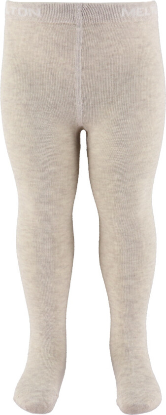 Strømpebukser - Lys Beige Melert - - 110/116 - Strømpebukser