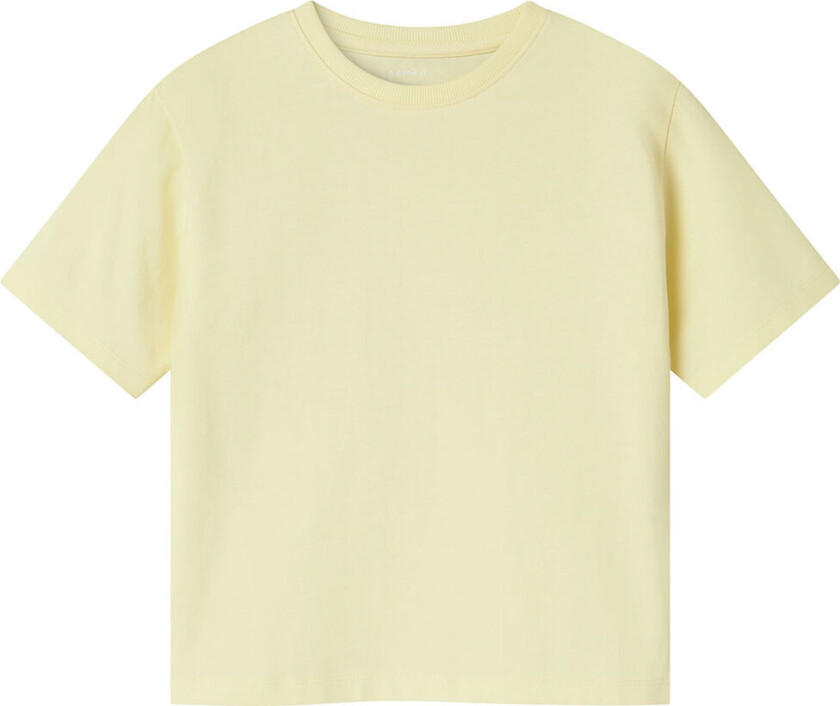 T-skjorte - Noos - NkfGrega - Pastel Yellow - - 13-14 år (158-164) - T-skjorte