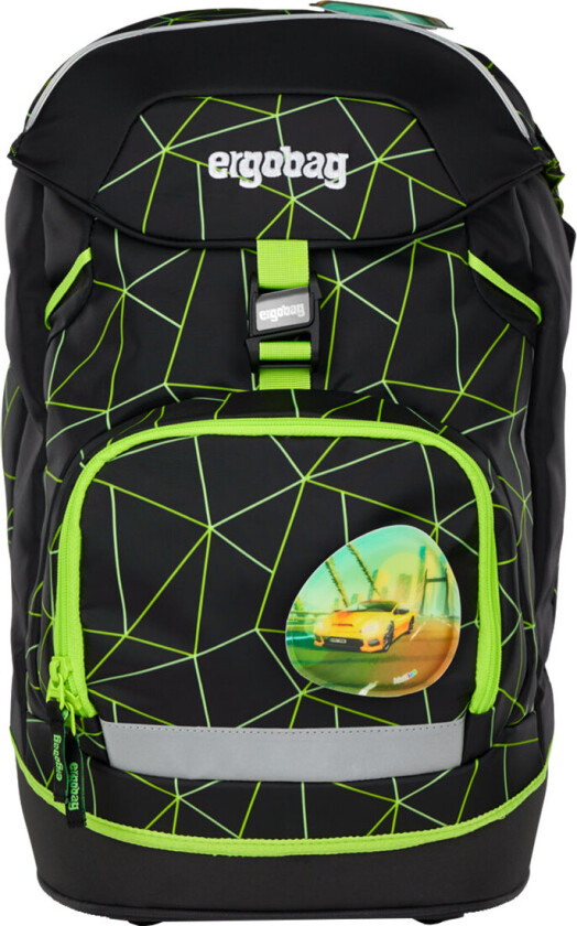 Skolesekk - Prime - CyBear Race - - OneSize - Skolesekk