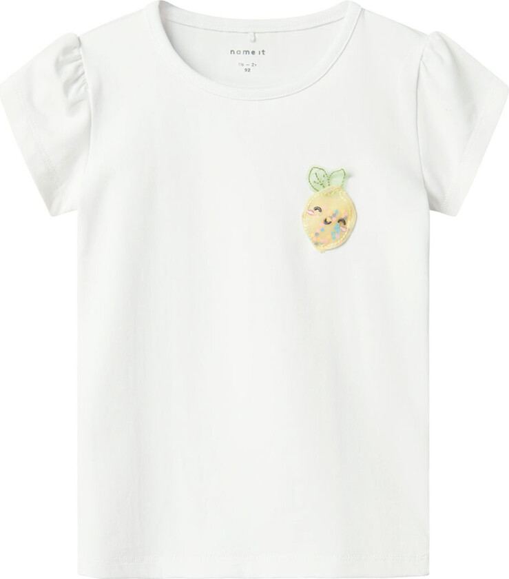 T-skjorte - NmfFerdorar - Bright White - - 3 år (98) - T-skjorte