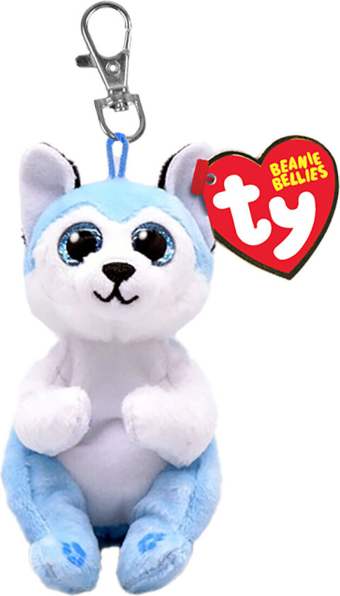 Nøkkelring m. Kosedyr - Beanie Mager - 10 cm - Thunder - - OneSize - Kosedyr