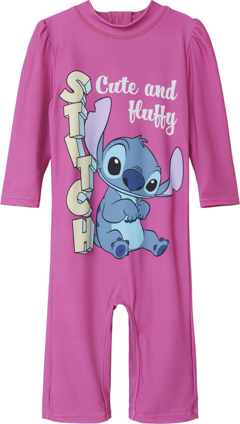 Badedrakt - NmfMosa - UV40+ - Carmine Rose - - 3 år (98) - Badetøy