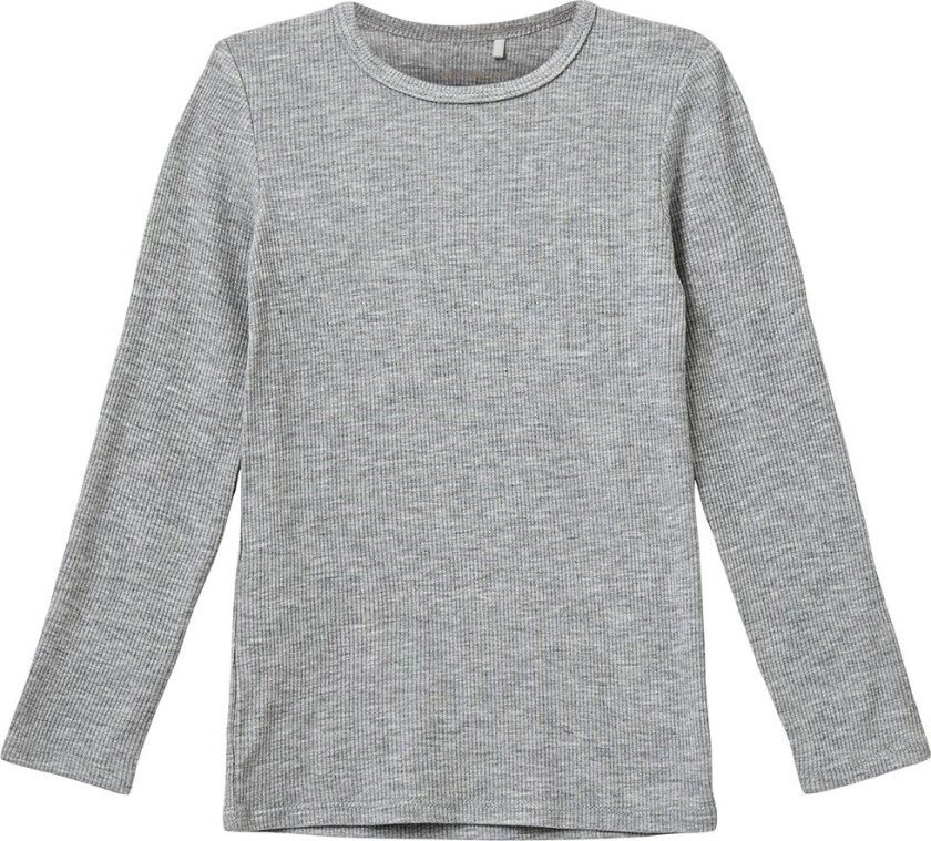 Genser - Rib - Petrician - Grå Melert - - 6 år (116) - Genser