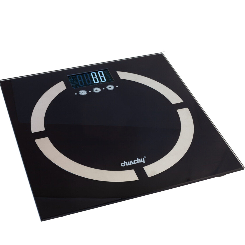 Outlet: Baderomsvekt Elektronisk BMI Svart