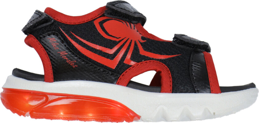 Sandaler m. Lys - Cyberdrone - Svart/Rød - - 33 - Sandals