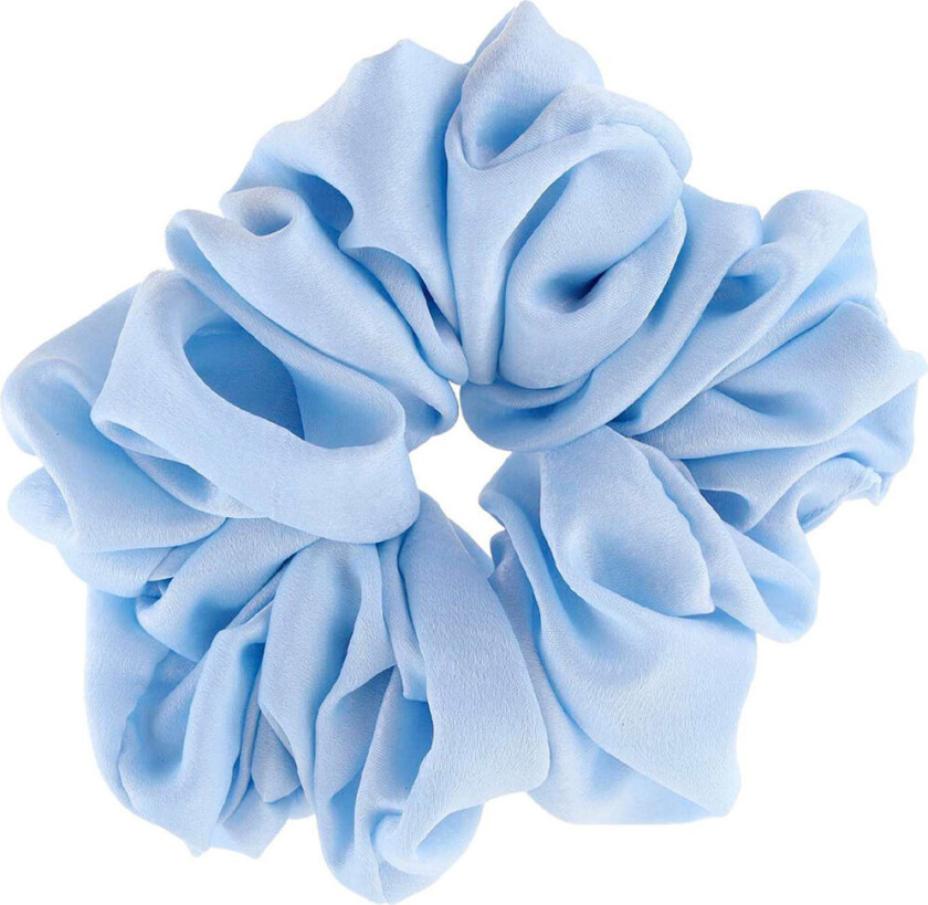 Scrunchie - Isabella - 18 cm - Lyseblå - - OneSize - Hårpynt