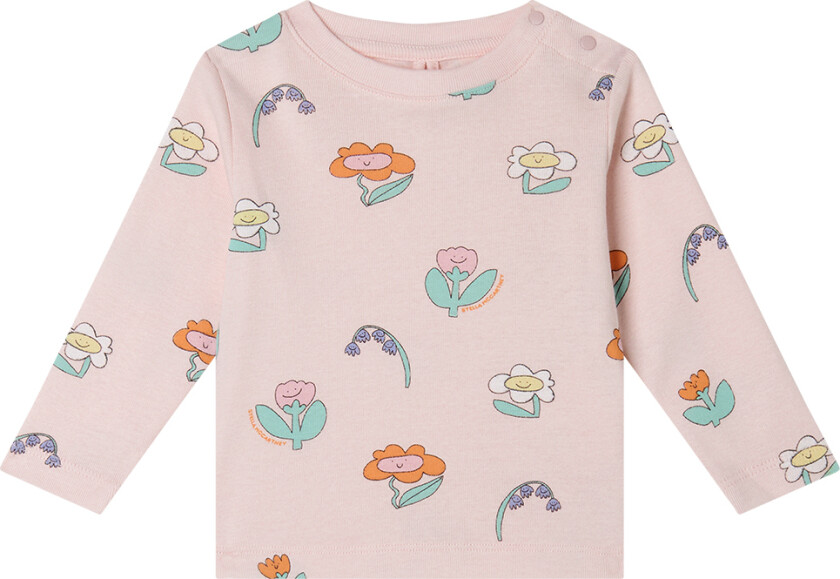 Genser - Viola m. Blomster - - 24 md - Genser