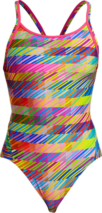 Badedrakt - Diamantrygg - UV50+ - Statisk stabel - - 14 år (164) - Badetøy