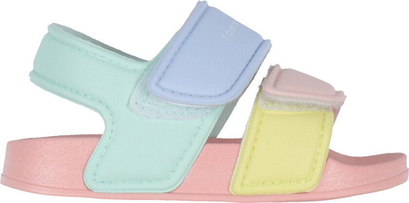 Sandaler - Borrelås - Flerfarget - - 22 - Sandals