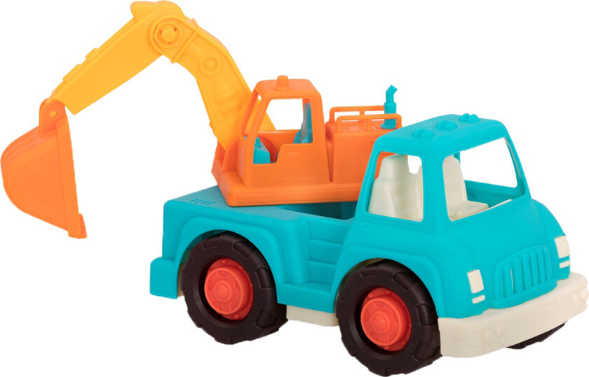 Bil - Happy Cruisers - 30 cm - Gravemaskin - - OneSize - Bil