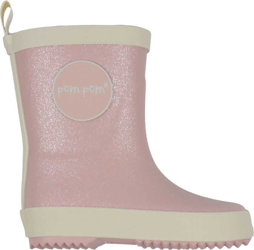 Gummistøvler - Rose Glitter - - 22 - Gummistøvler
