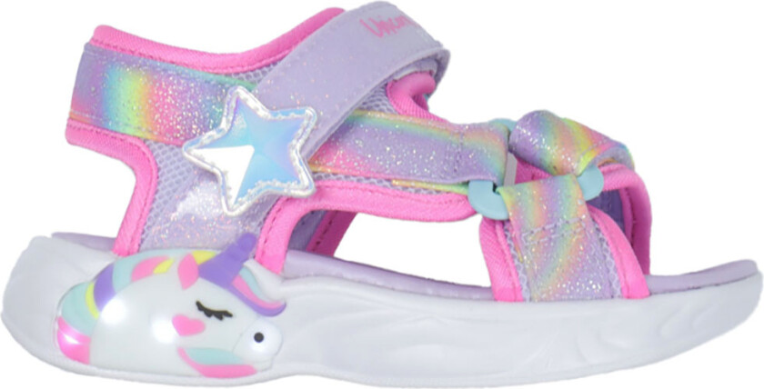 Sandaler m. Lys - Dreamy Enhjørninger - Lavender/Multi - - 24 - Sandals