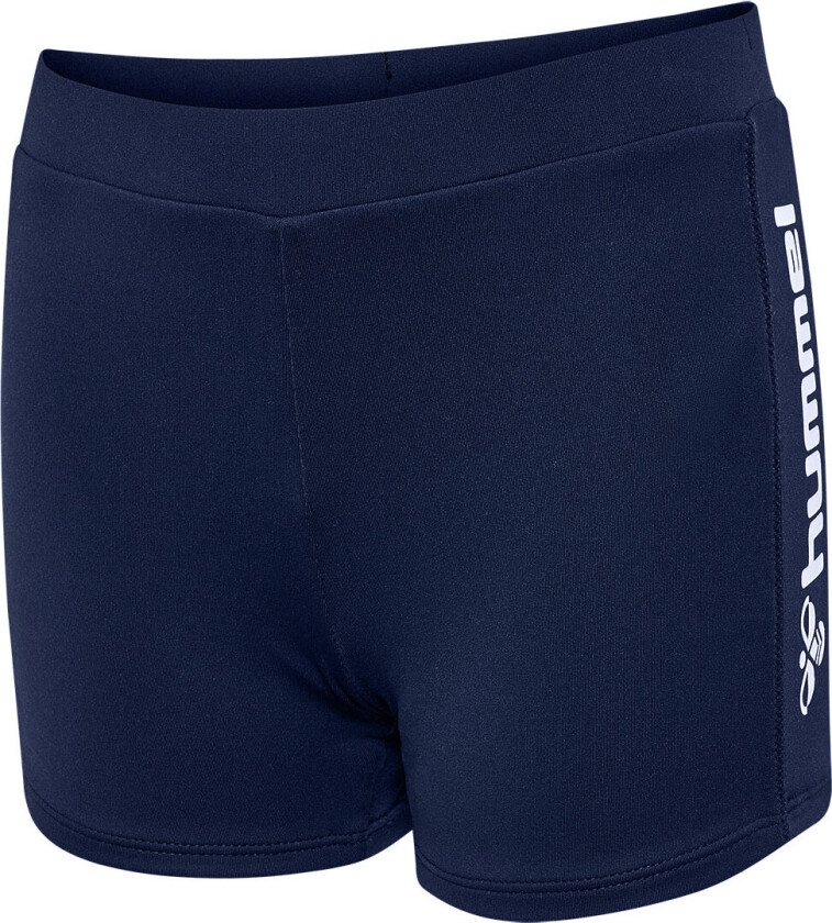 Badshorts - HmlDavid - Navy Blue - - 2 år (92) - Badetøy