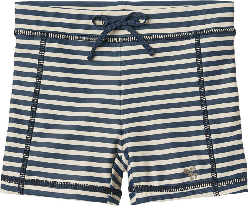 Badebukser - UV40+ - Ulrik - Blue Stripe - - 12 år (152) - Badetøy