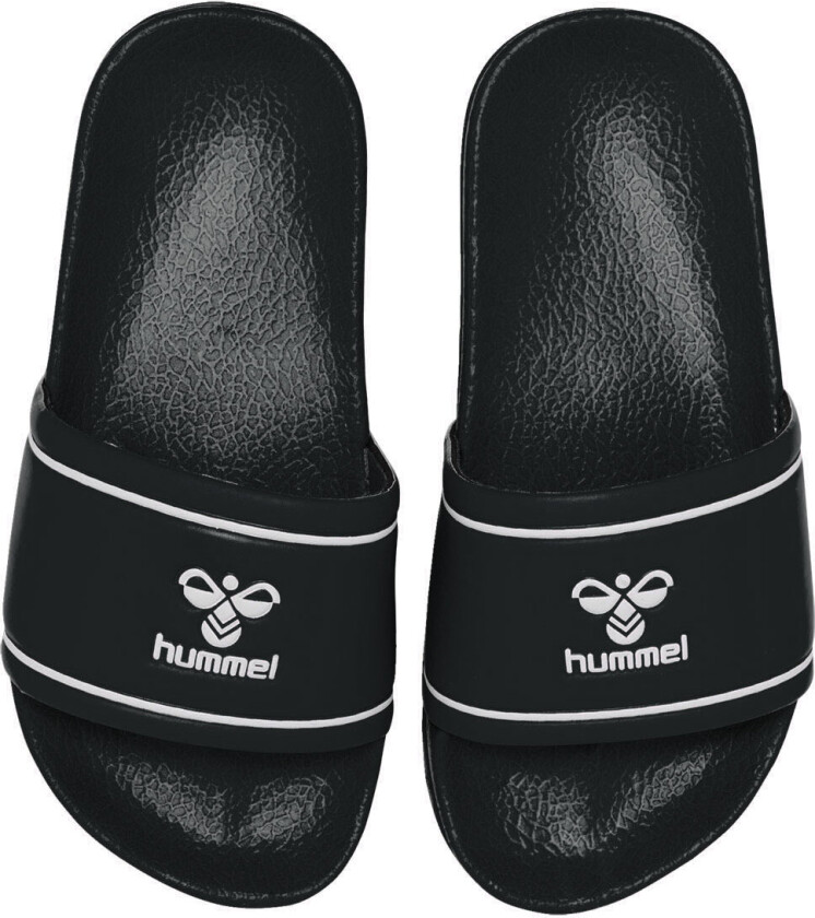 Badesandaler - Pool Slide Jr - Svart/Hvit - - 28 - Badesandal