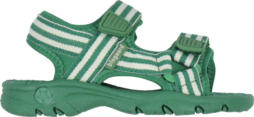 X Trine Kjærlighet Sandaler - Addie - Emerald Green Str - - 34 - Sandals