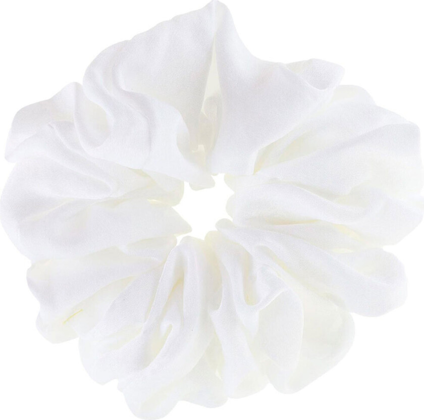 Scrunchie - Isabella - 18 cm - Hvit - - OneSize - Hårpynt