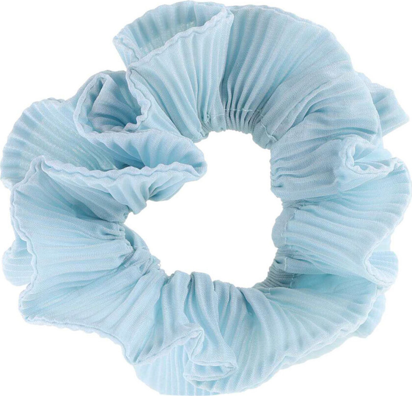 Scrunchie - Kaisa - 12 cm - Babyblå - - OneSize - Hårpynt