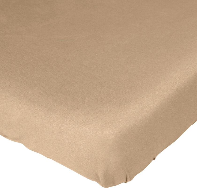 Stretchlaken - 90x200x15 cm - Praliné - - OneSize - Laken