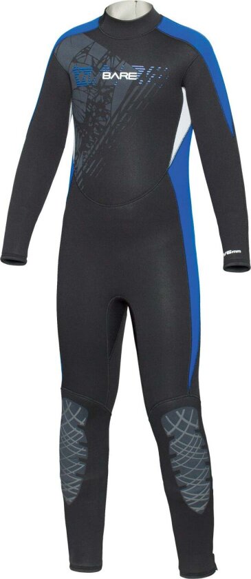 7/6mm Manta juniordrakt 8-16 år - 16 år