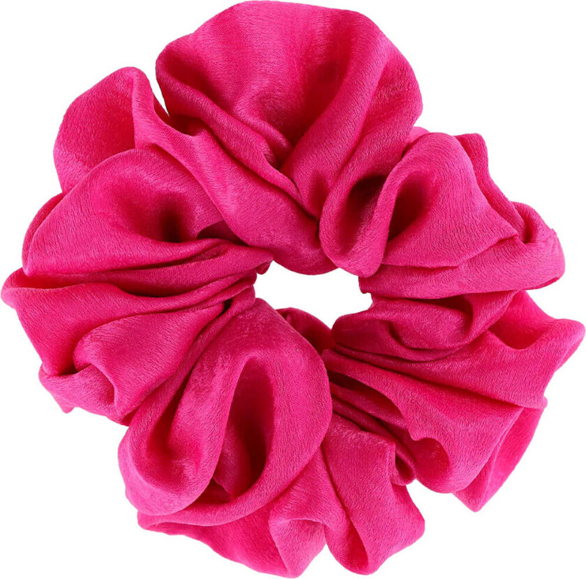Scrunchie - Isabella - 18 cm - Mørk Rosa - - OneSize - Hårpynt