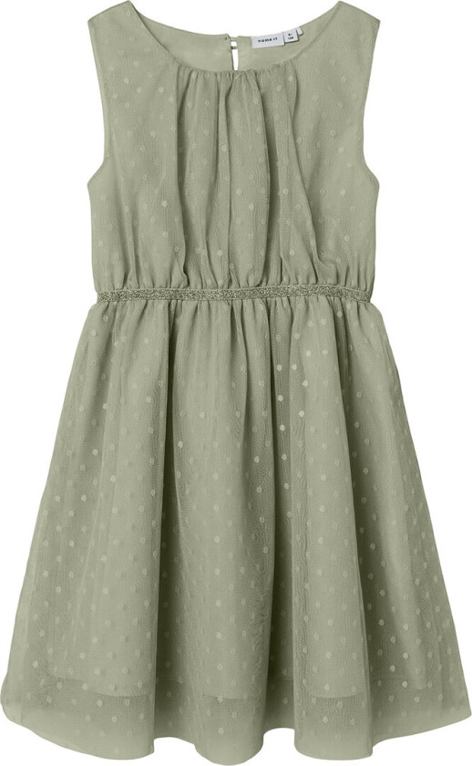 Kjole - NkfVabos - Te/W. Tone IN Tone Lurex - - 8 år (128) - Kjole
