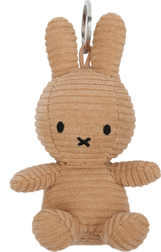 Nøkkelring - 12 cm - Miffy ECO Corduroy - Beige - - OneSize - Nøkkelring