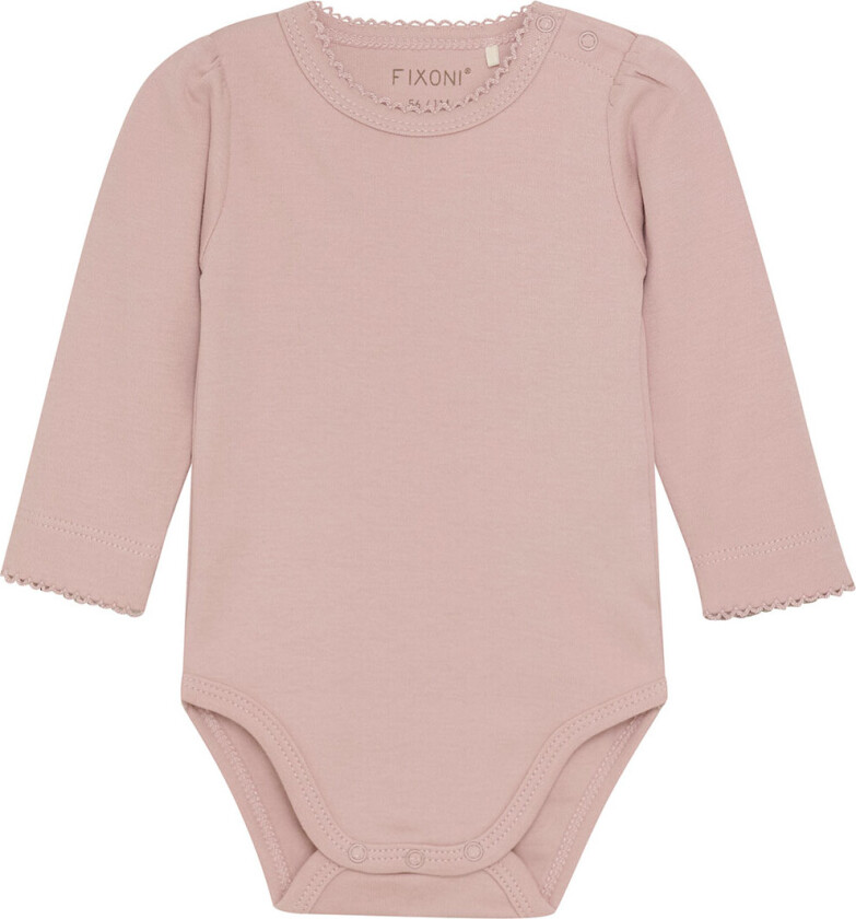 Body I/e - Shadow Grå - - 62 - Langermet Body