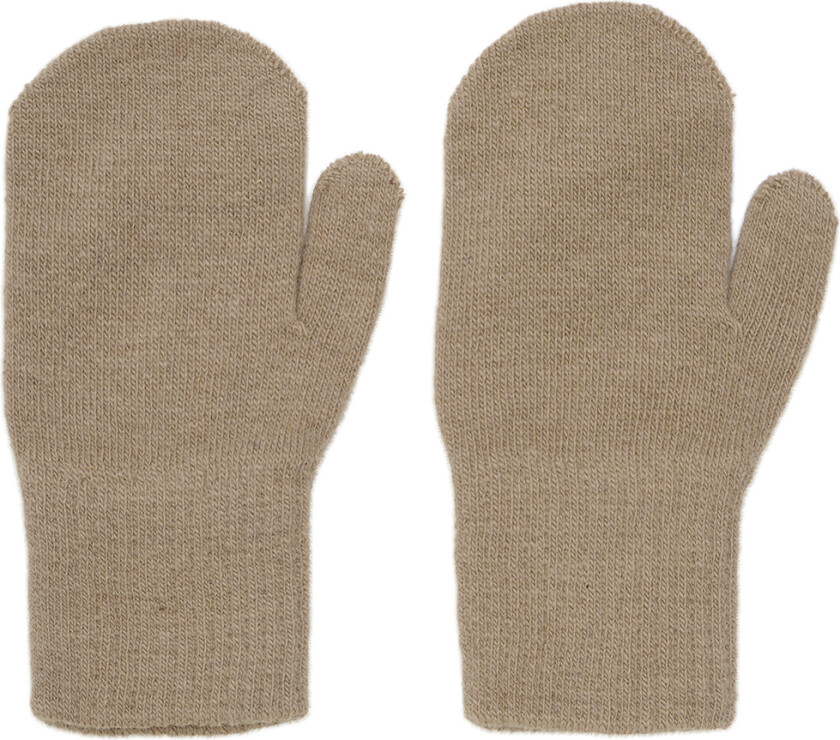 Votter - Basic - Strikk - Ull/Nylon - Magiske votter - Hv - - 3-6 år - Votter